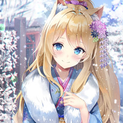 This is a pixiv picture whose title is 真夜猫あかり.