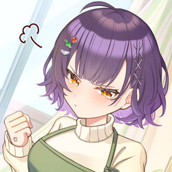 This is a pixiv picture whose title is 「私のプリン…！」.