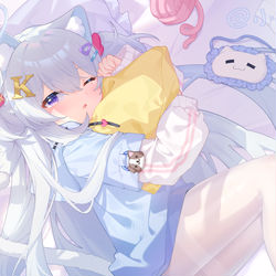 This is a pixiv picture whose title is 小开关~.