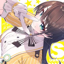 This is a pixiv picture whose title is 最強無敵のアイドルしゅば！.