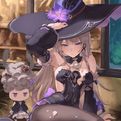 This is a pixiv picture whose title is 料理下手.