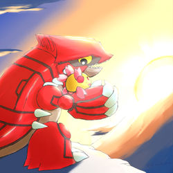 This is a pixiv picture whose title is 日の出.