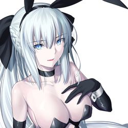 This is a pixiv picture whose title is Bunny Morgan.