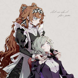 This is a pixiv picture whose title is Let me do it for you..