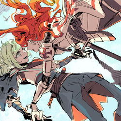 This is a pixiv picture whose title is Assassin's Creed collaboration.