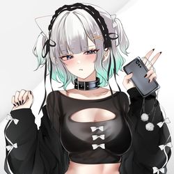 This is a pixiv picture whose title is Alt Mint Fantôme.