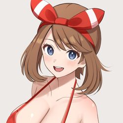 This is a pixiv picture whose title is ポケモン ハルカ/May.