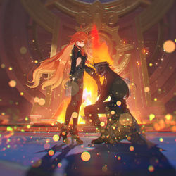 This is a pixiv picture whose title is (Commission).