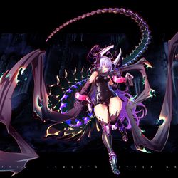 This is a pixiv picture whose title is ソーシャルゲーム『エデンズリッターグレンツェ』.