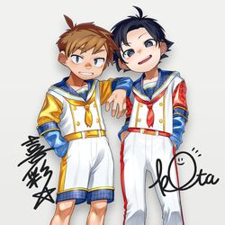 This is a pixiv picture whose title is アイドルパロ.