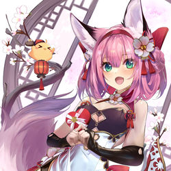 This is a pixiv picture whose title is 【花月】春節VALENTINE.