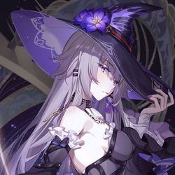 This is a pixiv picture whose title is The Herta.