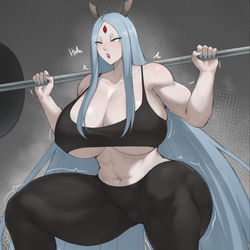 This is a pixiv picture whose title is Kaguya Ōtsutsuki.