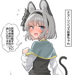 This is a pixiv picture whose title is ナズーリンコス妖夢ちゃん.