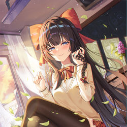 This is a pixiv picture whose title is Hina.