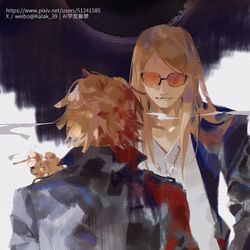 This is a pixiv picture whose title is 神官.