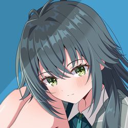 This is a pixiv picture whose title is 意地っ張り💙.