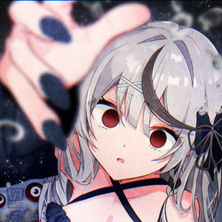 This is a pixiv picture whose title is ド屑 / 沙花叉FA.