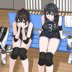 This is a pixiv picture whose title is キャプテンとエース.