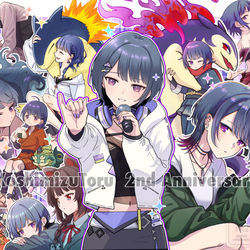 This is a pixiv picture whose title is 小清水透2周年おめでとう.
