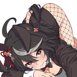 This is a pixiv picture whose title is ウサ娘.