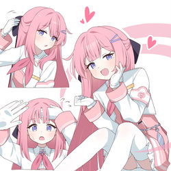 This is a pixiv picture whose title is 전학생 샬럿.