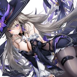 This is a pixiv picture whose title is 「~マダムヘルタ~」.