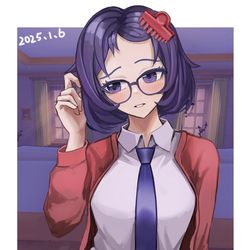 This is a pixiv picture whose title is 亡妻回忆录.