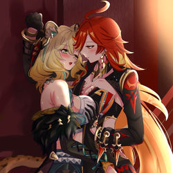This is a pixiv picture whose title is My archon!!.