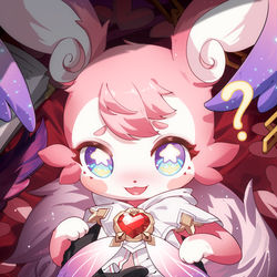 This is a pixiv picture whose title is 迷迷.