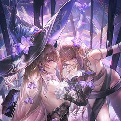 This is a pixiv picture whose title is The Herta.