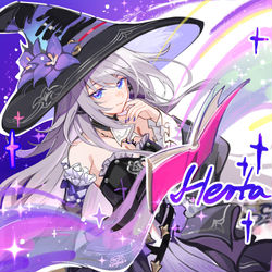 This is a pixiv picture whose title is 天才的★宇宙★混沌★魔法！.
