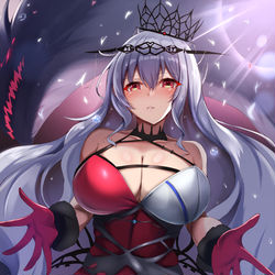 This is a pixiv picture whose title is 濁心スカジ.