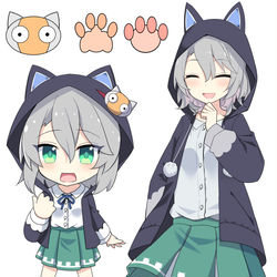 This is a pixiv picture whose title is 【仕事絵】オリキャラ立ち絵.