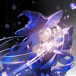 This is a pixiv picture whose title is 为了「黑塔」.