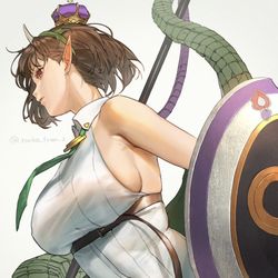 This is a pixiv picture whose title is 無題.