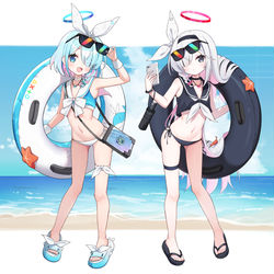 This is a pixiv picture whose title is アロプラ.