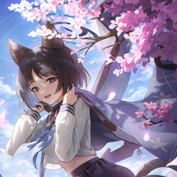 This is a pixiv picture whose title is キキョウ.