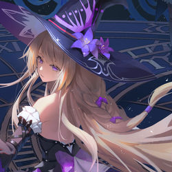 This is a pixiv picture whose title is The Herta.