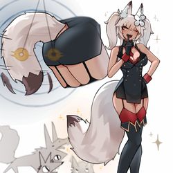 This is a pixiv picture whose title is Hypnofox.