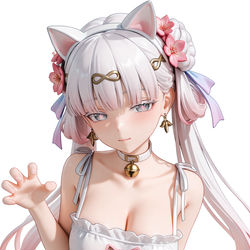This is a pixiv picture whose title is 今汐.