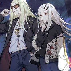 This is a pixiv picture whose title is 開 戦.