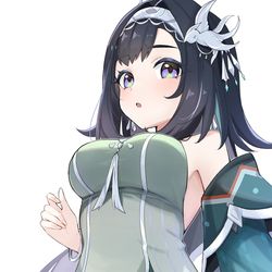 This is a pixiv picture whose title is 藍硯.