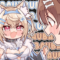This is a pixiv picture whose title is "I'm Mococo!".