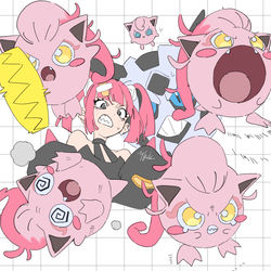 This is a pixiv picture whose title is オニプリン.
