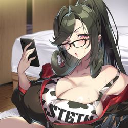 This is a pixiv picture whose title is トメ子のオフショット.