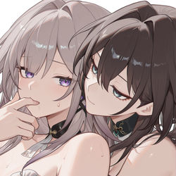 This is a pixiv picture whose title is Roommates.