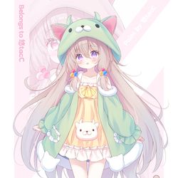 This is a pixiv picture whose title is 女儿新立绘~.