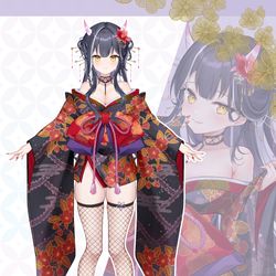 This is a pixiv picture whose title is work.