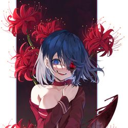 This is a pixiv picture whose title is 【MiSide】ミタ.